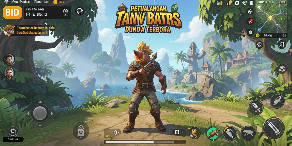 Screenshot gameplay Open World 8ID yang menawan dengan petualangan seru.