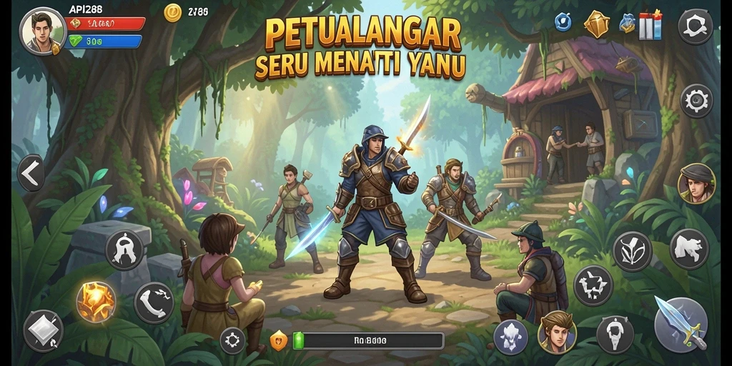 Gameplay seru petualangan di API288, tantangan menarik menanti.