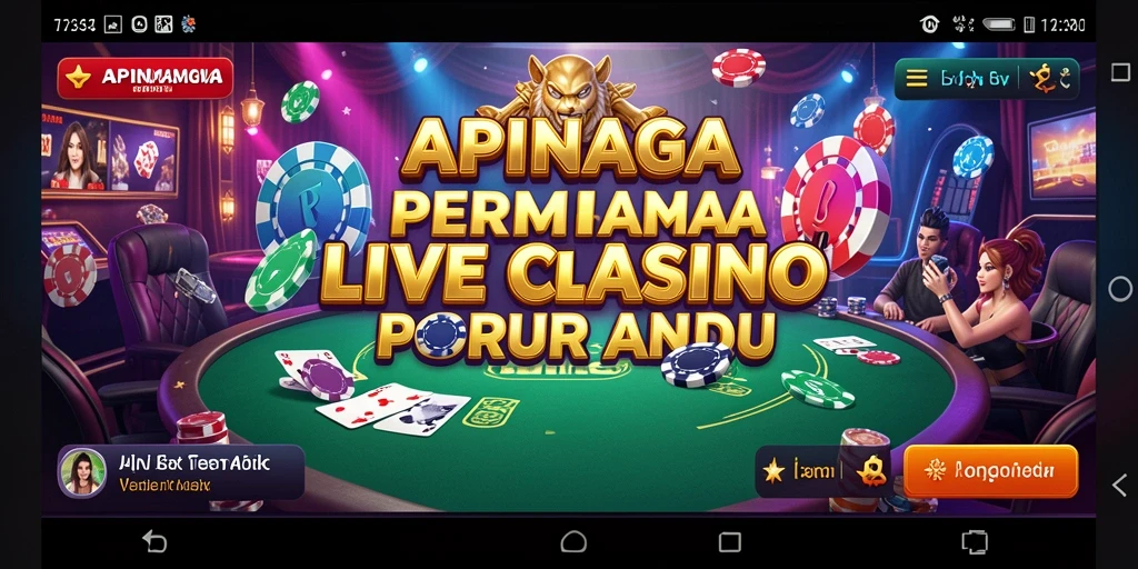 Skrinsut gameplay Live Casino yang mengasyikkan di APINAGA.