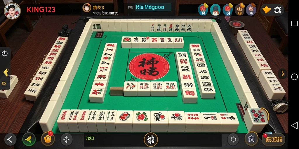 Gameplay KING123 yang menampilkan tantangan Mahjong yang menarik.