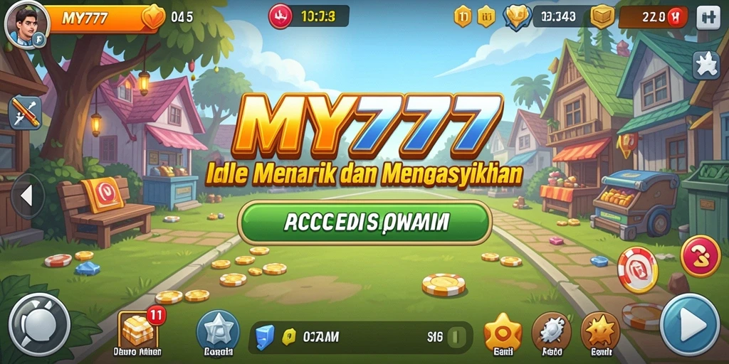 Screenshot gameplay MY777 menampilkan keseruan dan kemudahan bermain Idle.