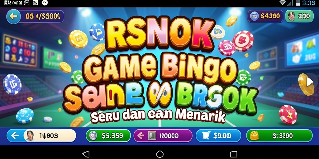 Tampilan gameplay Bingo yang seru dan interaktif di RSNOK.